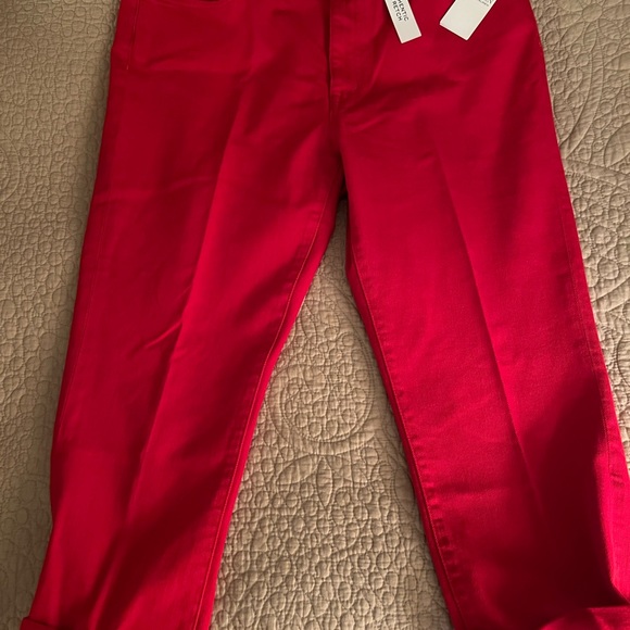 Ralph Lauren crop denim pants size 16 - Picture 2 of 3